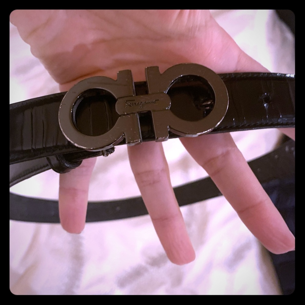 Ferragamo Black Belt